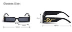 Diamond-studded Snake Sunglasses For Men And Women - Viexta