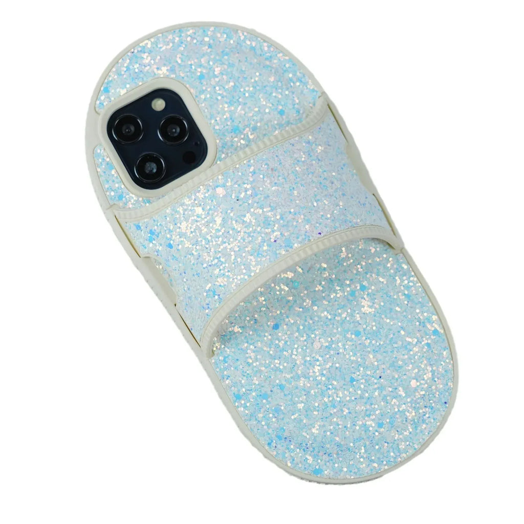 Rhinestone Slippers iPhone Case - Viexta