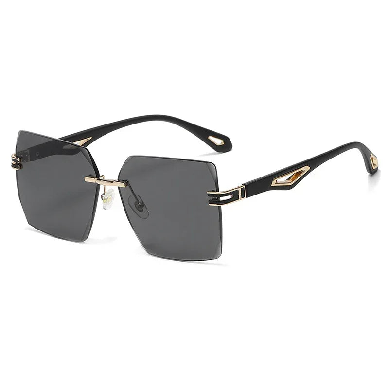 Frameless Trimming Sunglasses Fashion - Viexta