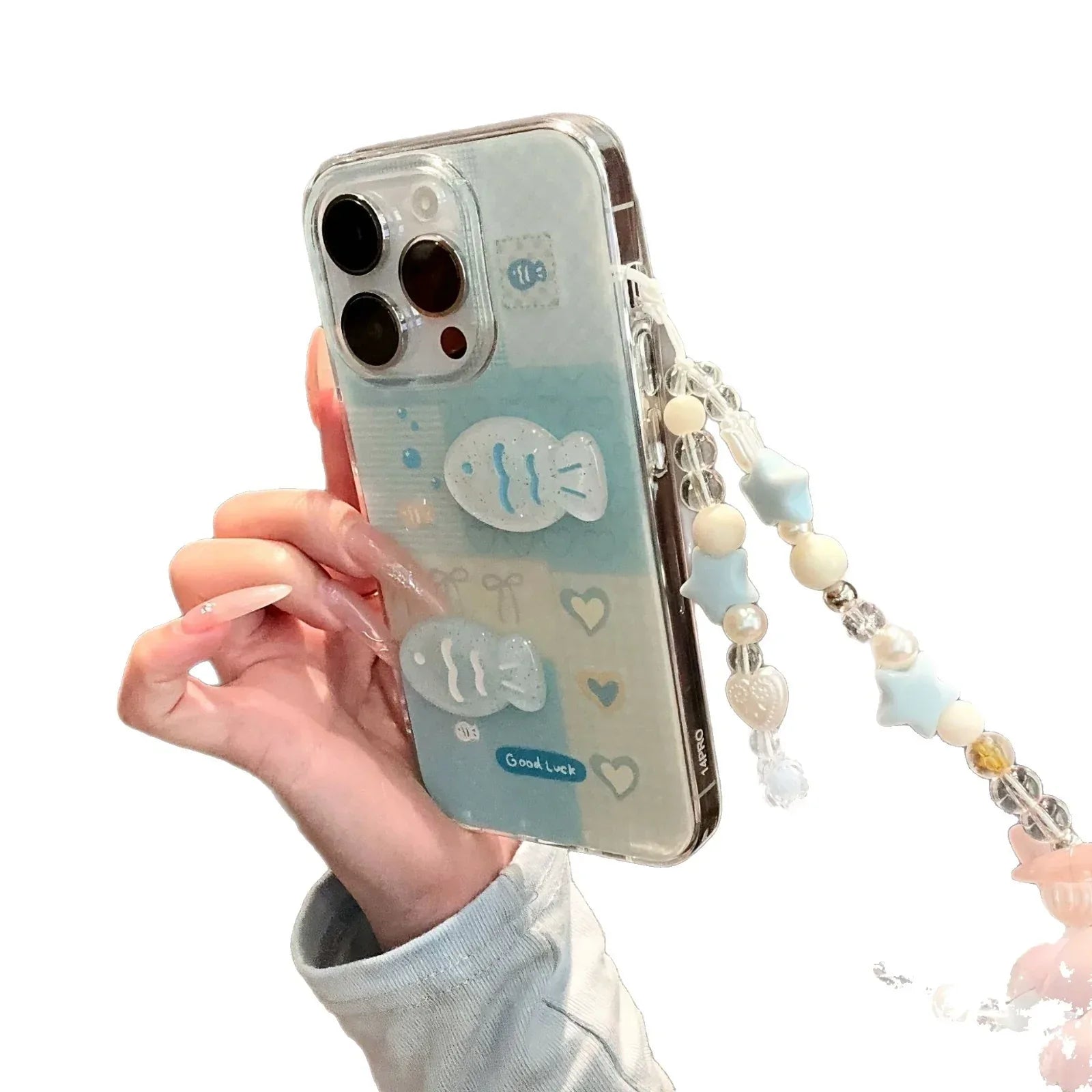 Single Layer Three-dimensional Fish iPhone Case - Viexta