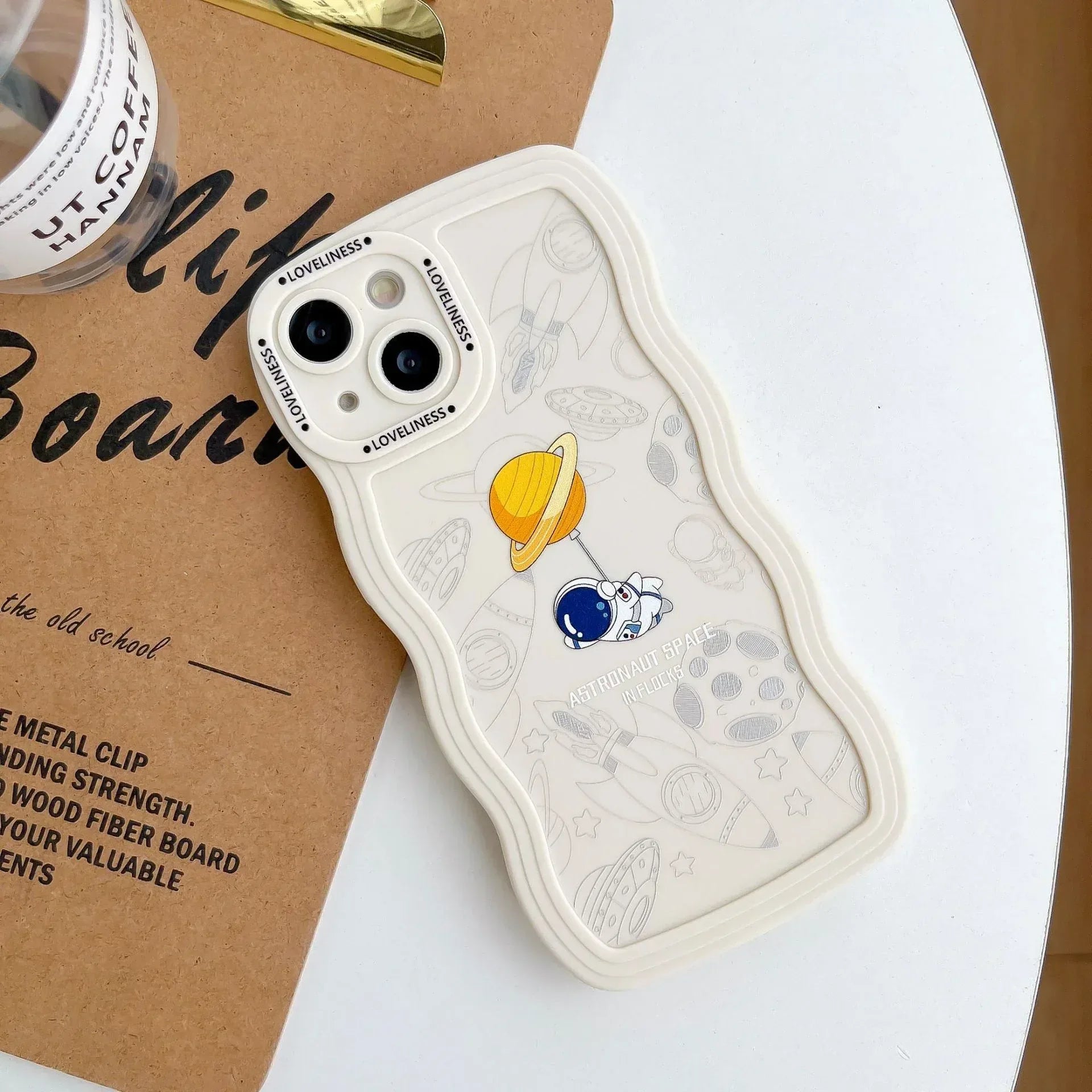 Wave Pattern Printing iPhone Case - Viexta
