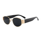 Trendy Small Frame Round Sunglasses - Viexta