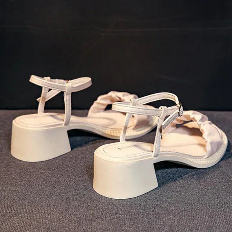 Ankle-strap Buckle Sandals Women - Viexta