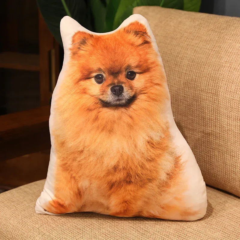 Kitty Pillow Plush Toy Poodle Pomeranian Puppet Doll - Viexta