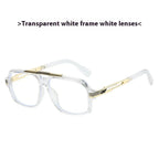 Metal Mirror Sun-resistant Sunglasses - Viexta