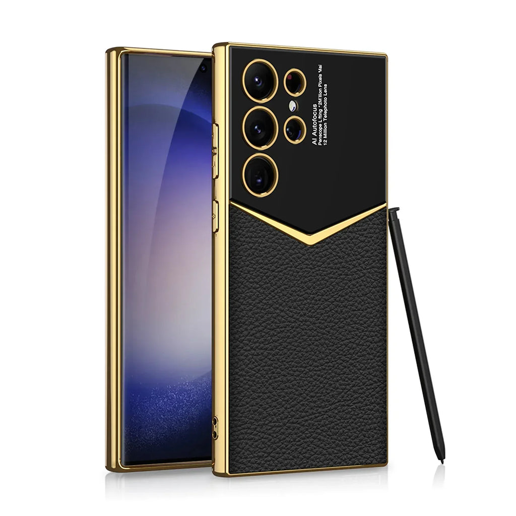 Ultra Thin Anti Drop Carbon Fiber Samsung Case - Viexta