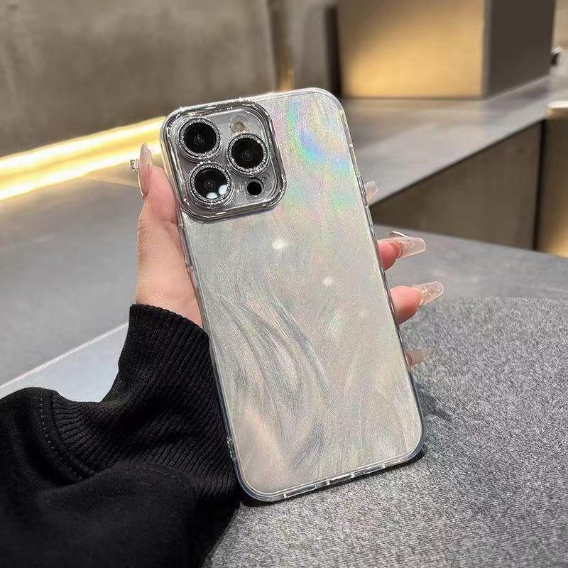 yarn-glitter-lens-protector-iphone-case - Viexta