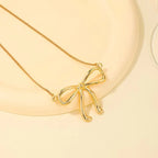 Luxury Bow Necklace - Viexta