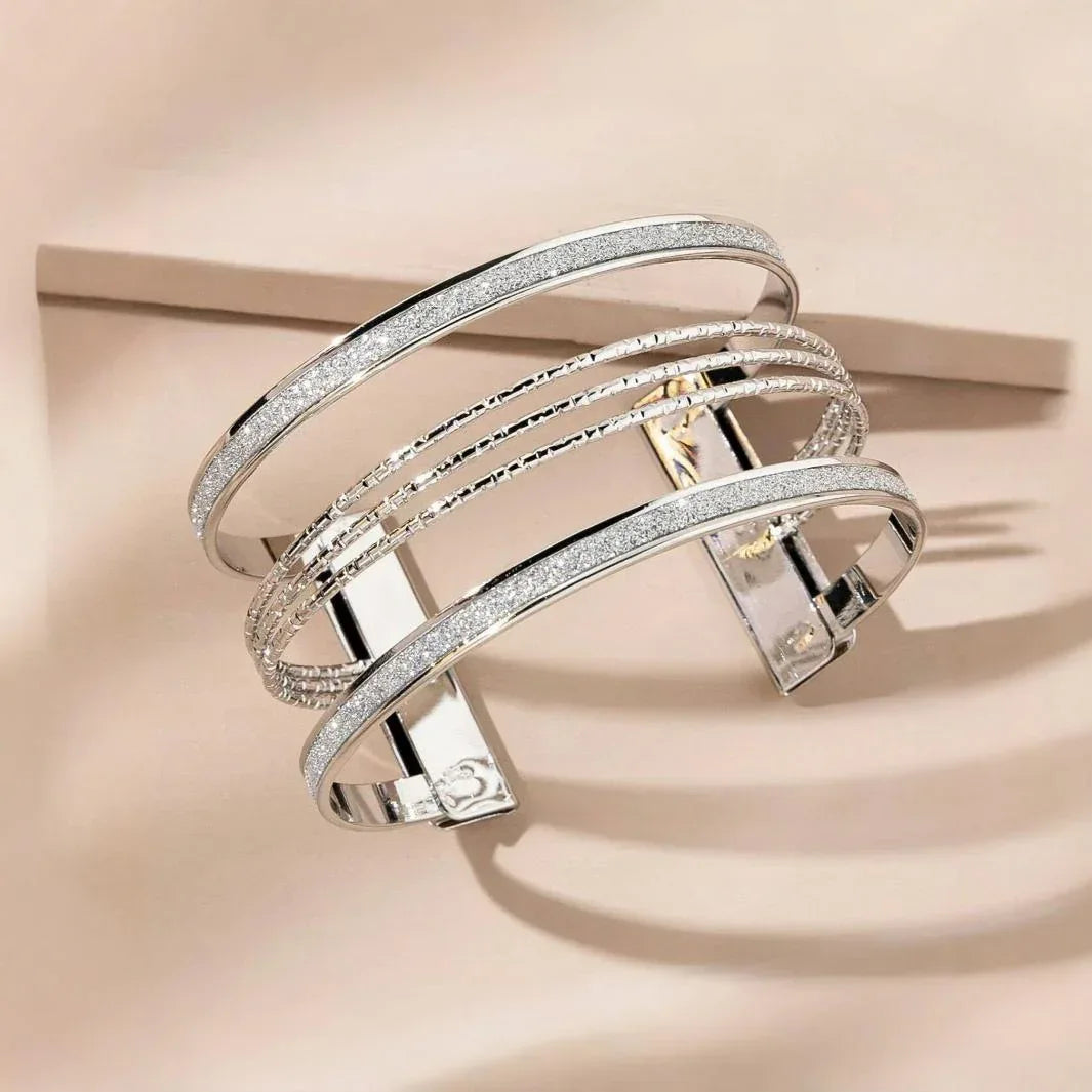 Versatile Hollow Frosted Bracelet - Viexta