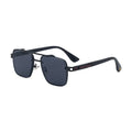 Mens Fashionable Square-frame Sunglasses - Viexta