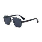 Mens Fashionable Square-frame Sunglasses - Viexta