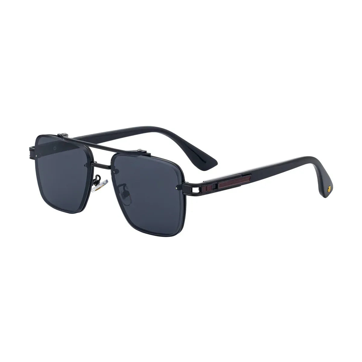 Mens Fashionable Square-frame Sunglasses - Viexta