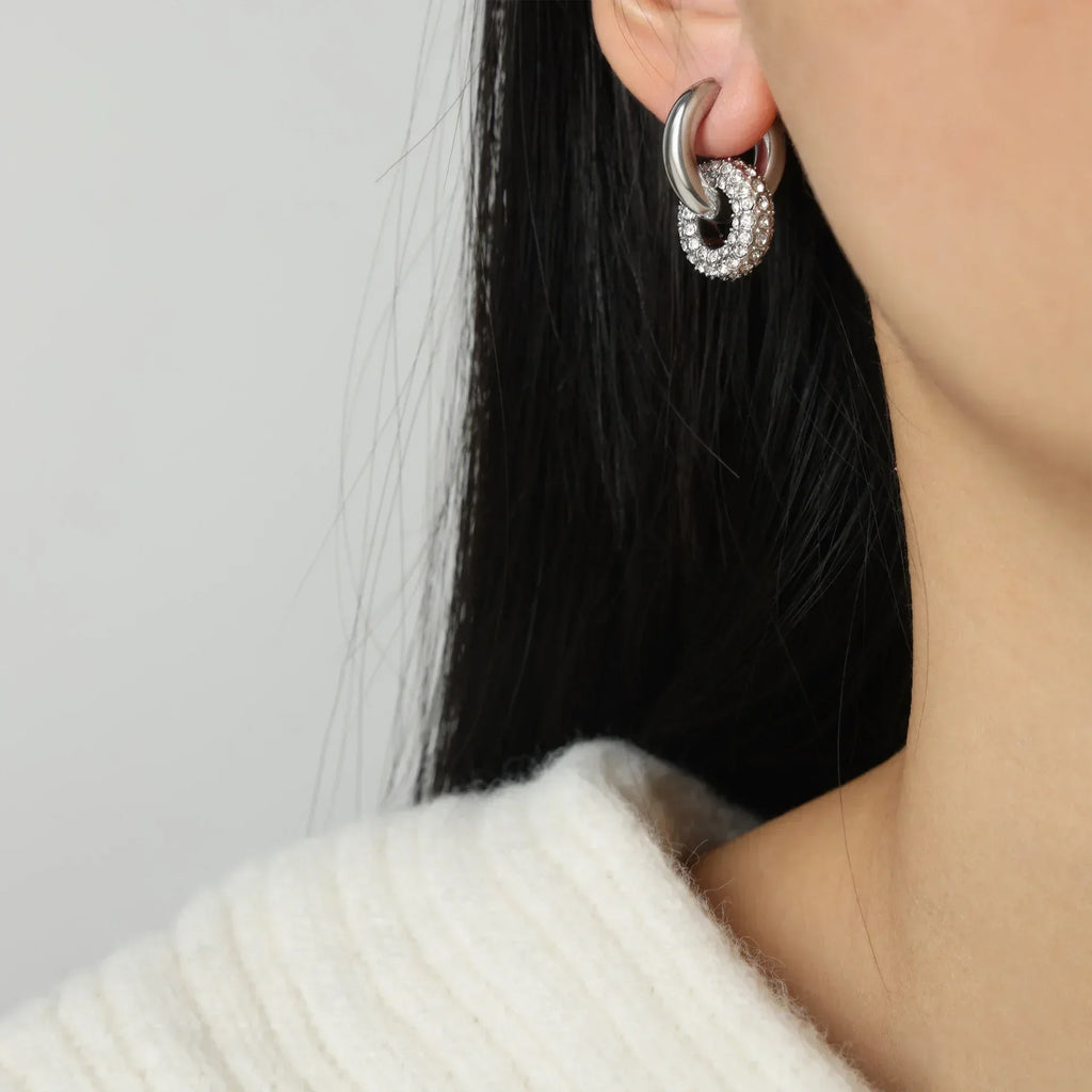 luxury-titanium-steel-diamond-versatile-earrings - Viexta