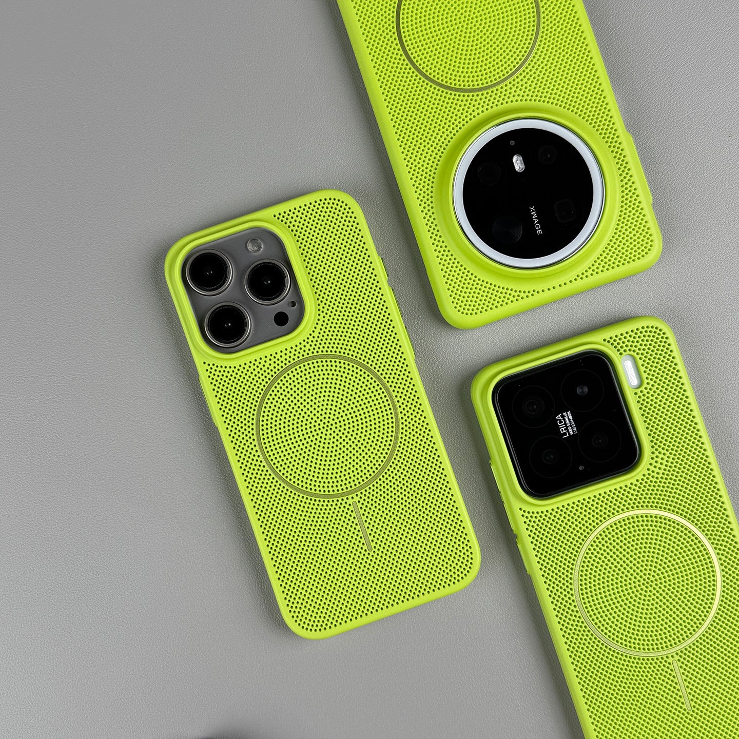 Heat Dissipating Thin Ring Magnetic iPhone Case