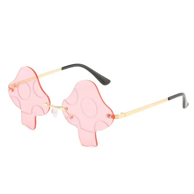 Irregular Mushroom-shaped Sunglasses - Viexta
