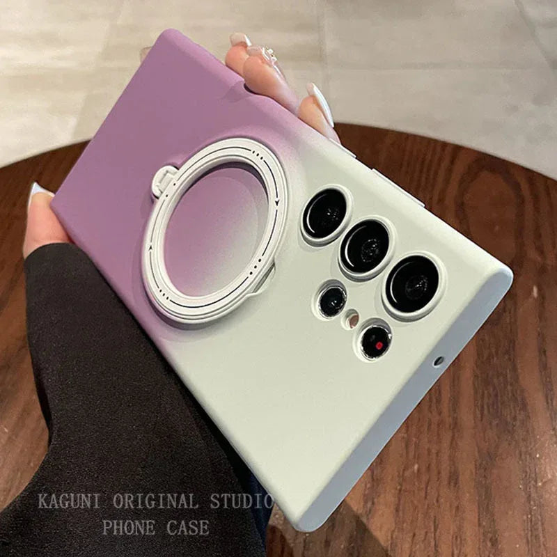 Built-in Lens Gradient iPhone Case - Viexta