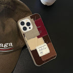 Denim Canvas Stitching iPhone Case - Viexta