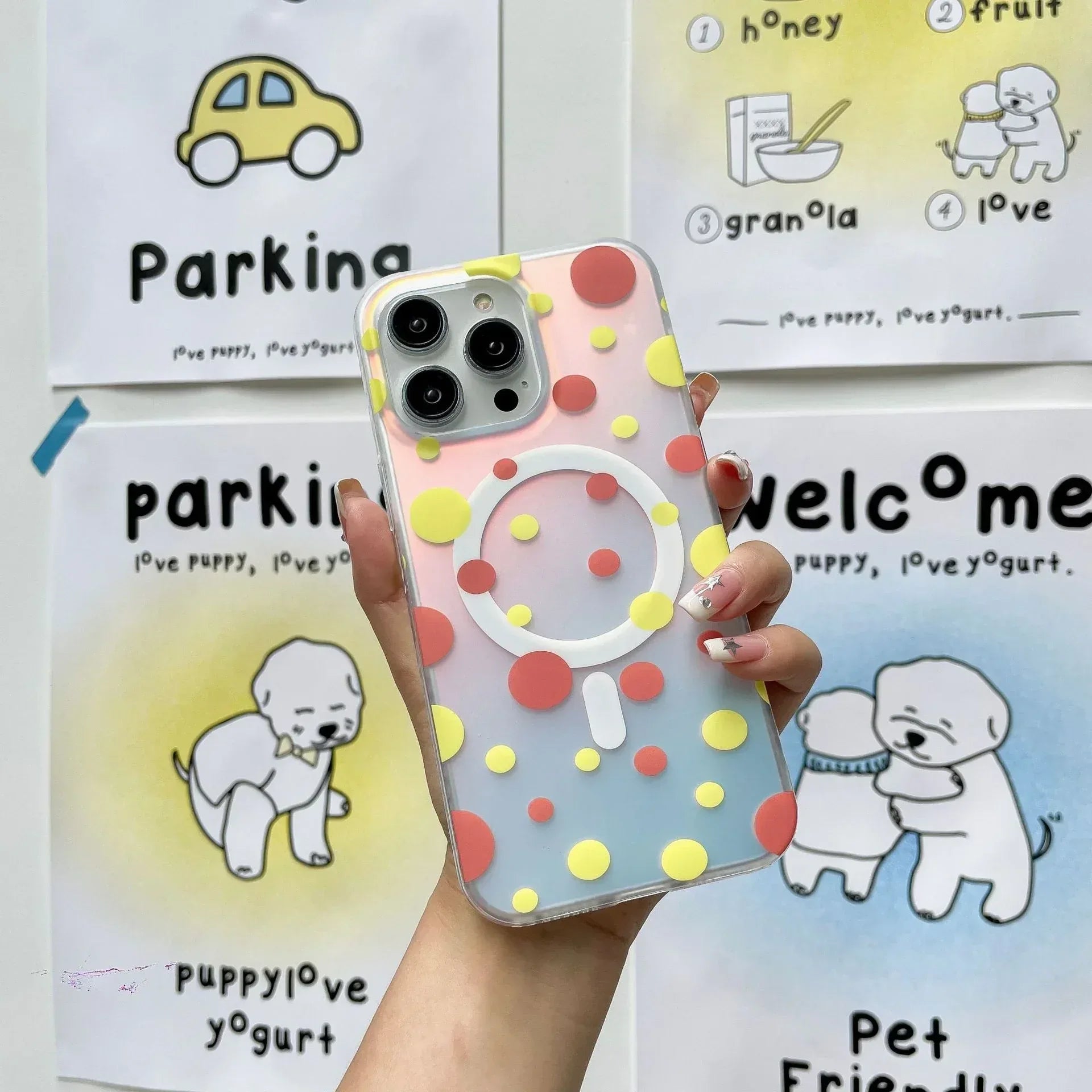Magnetic Wave iPhone Case - Viexta