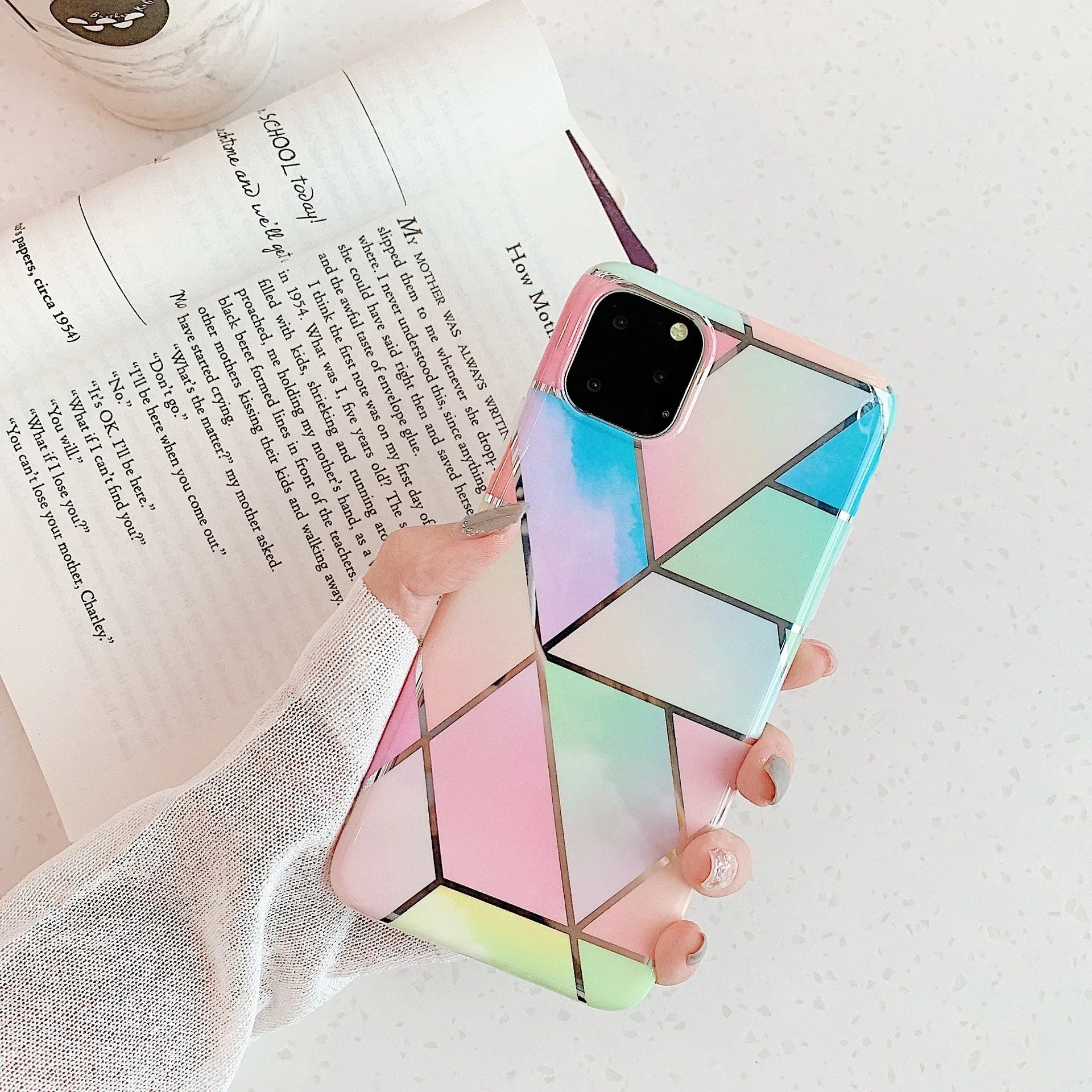Splicing Silicone iPhone Case - Viexta