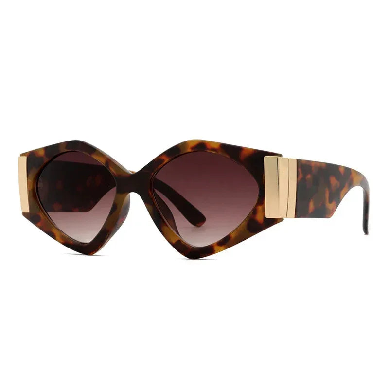 Small Frame Cat Eye Female Sunglasses - Viexta