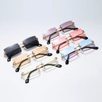 Frameless Cut Edge Sunglasses - Viexta