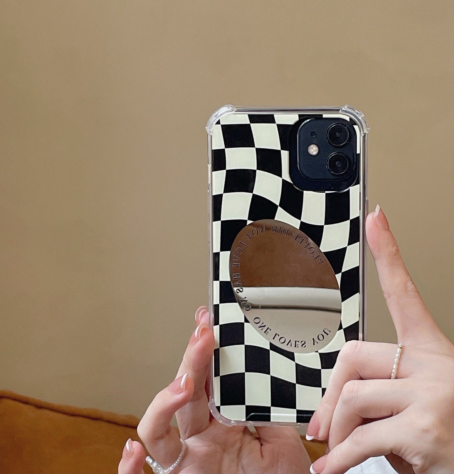 Mirror Chessboard iPhone Case