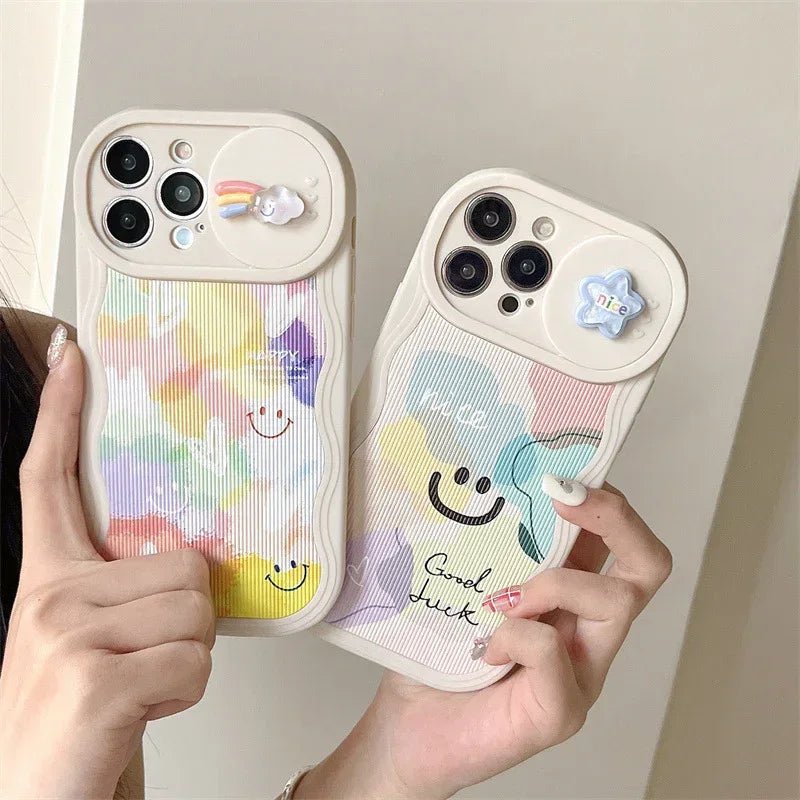 Graffiti Color Sliding Window iPhone Case - Viexta