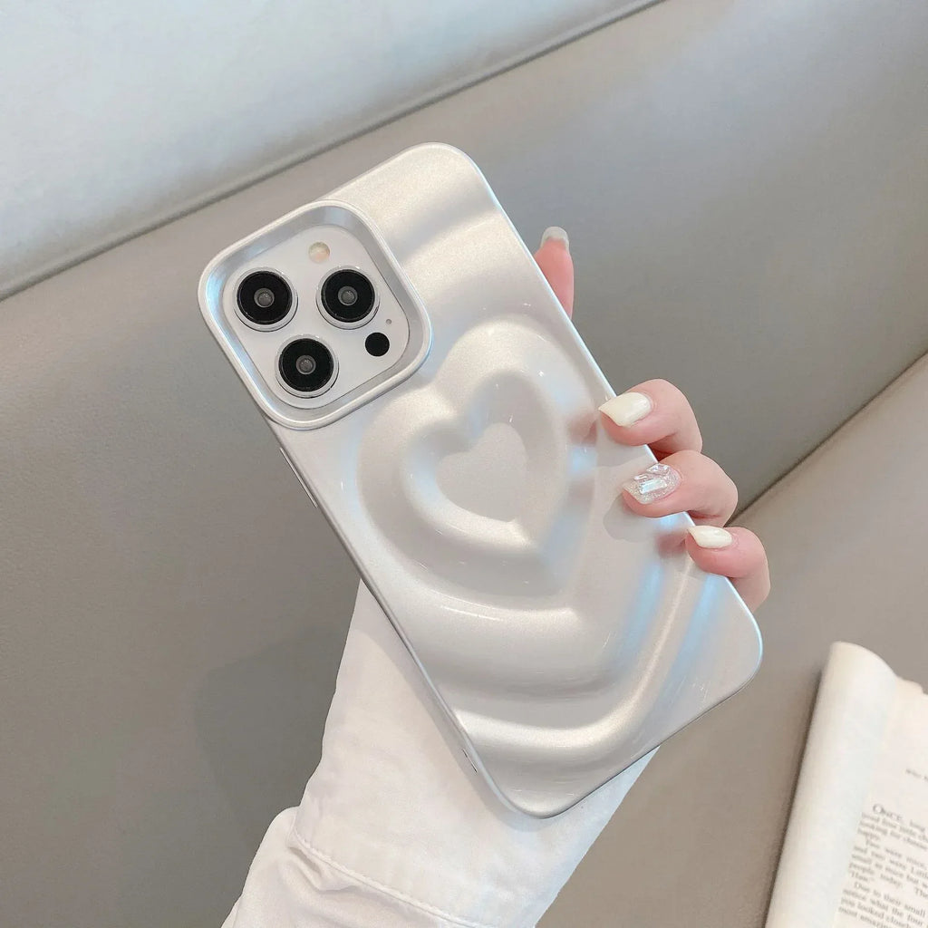 Love Wave Pleated iPhone Cover - Viexta