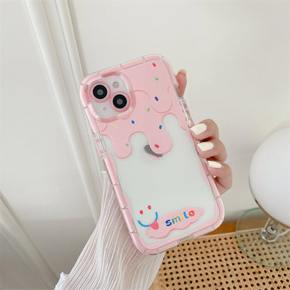 Colorful Melting Ice Cream iPhone Case