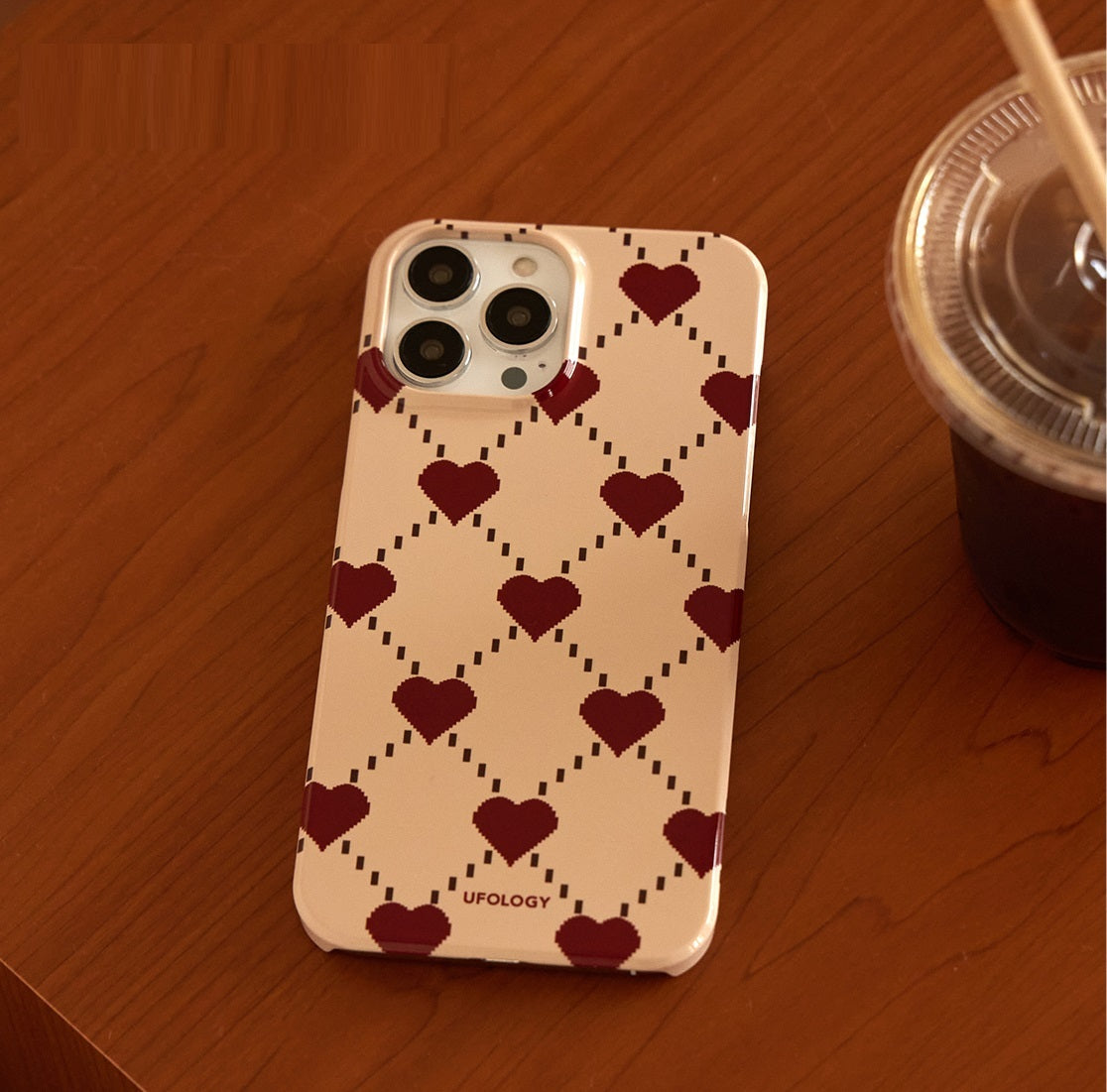 Autumn Winter Retro Heart iPhone Case