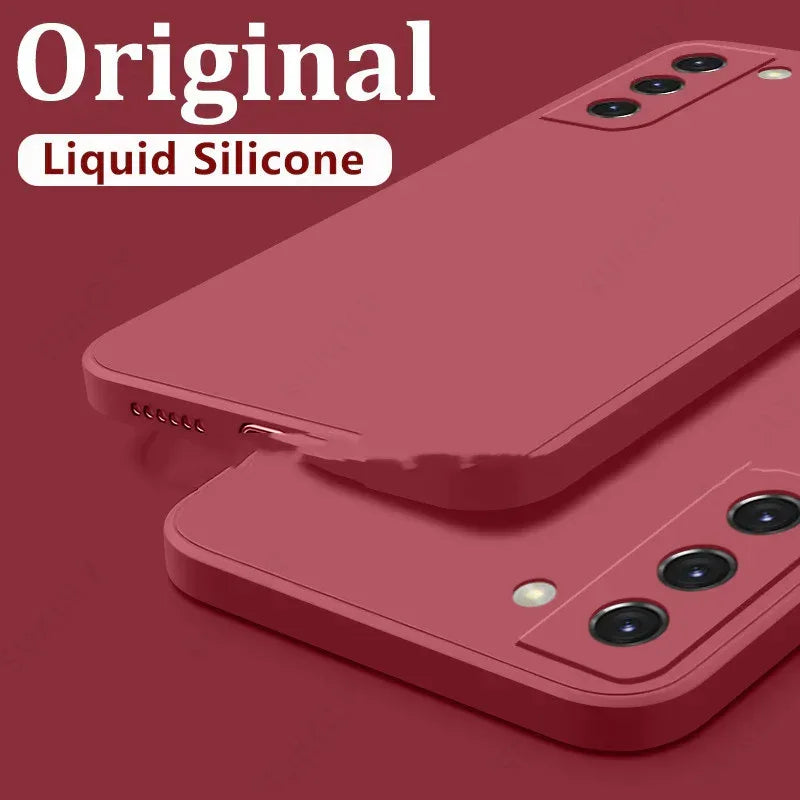 Rubik's Cube Liquid Silicone Samsung Phone Case - Viexta