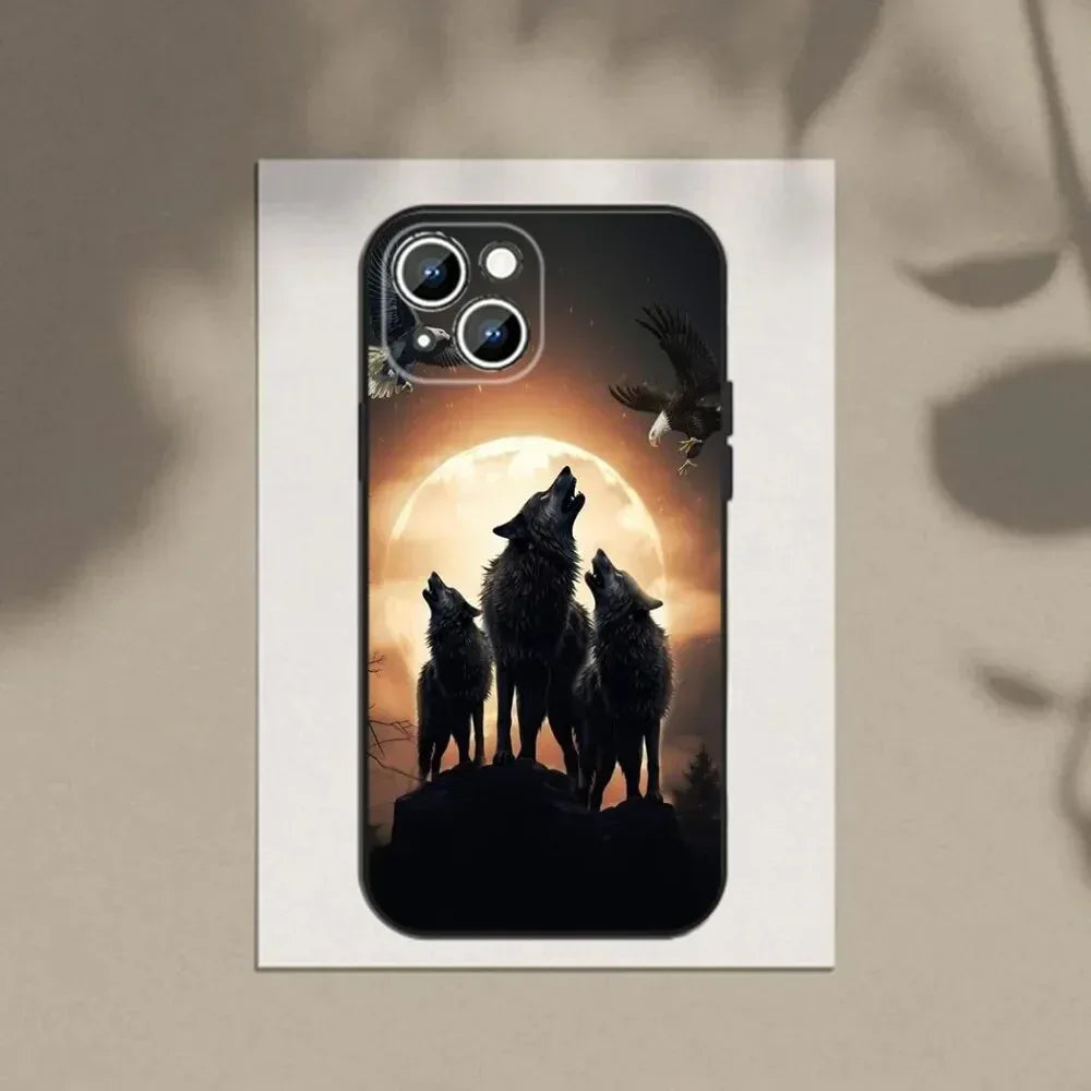 domineering-eyes-wolf-soft-shell-iphone-case - Viexta