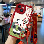 Backable Lambskin Drop-resistant iPhone Cover