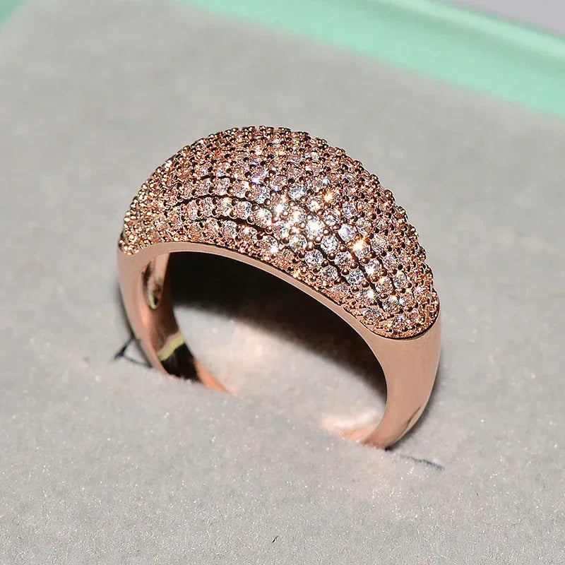 Starry Rhinestone Ring - Viexta