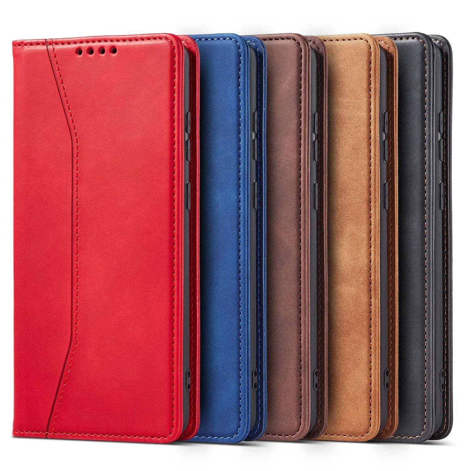 Leather Case Magnetic Flip Pixel case - Viexta