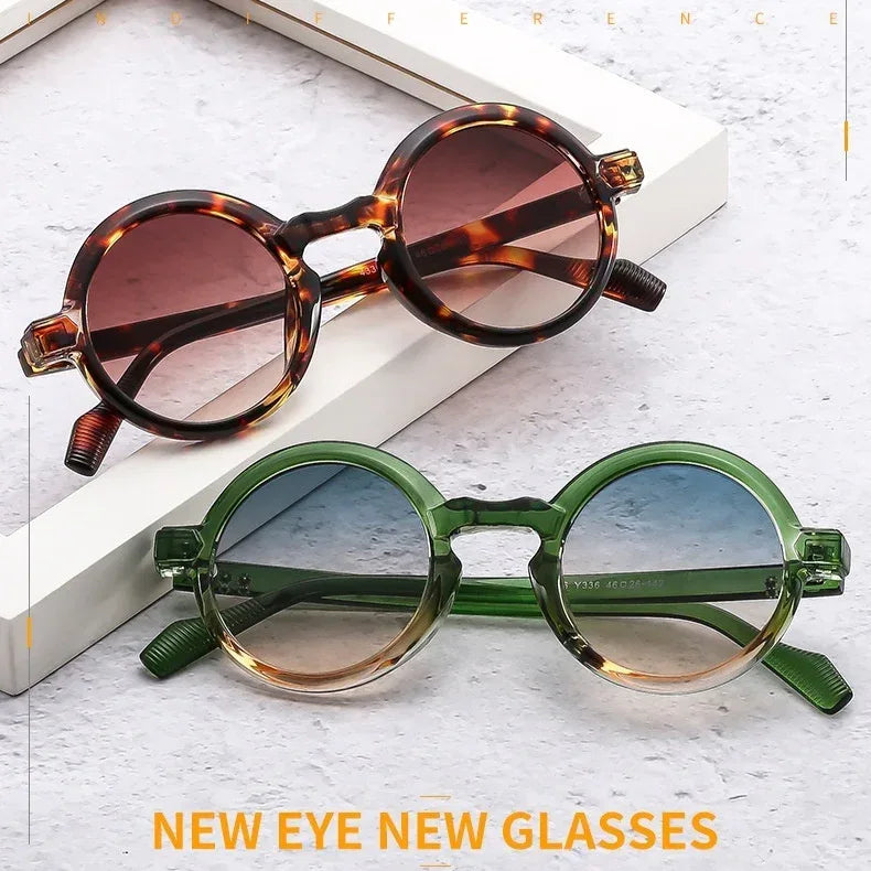 punk-round-retro-new-sunglasses - Viexta