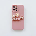 Three-dimensional Bear iPhone Case - Viexta