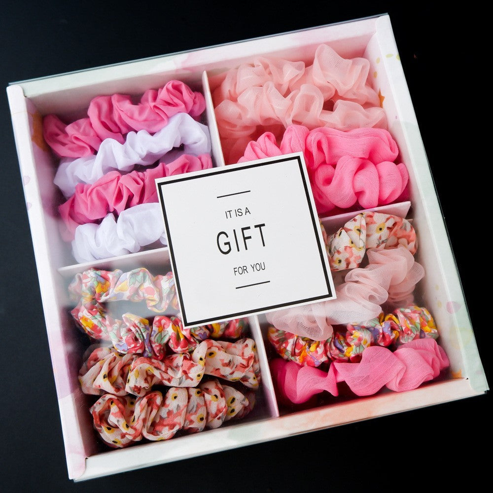 Large Hair Scrunchies Gift Hamper