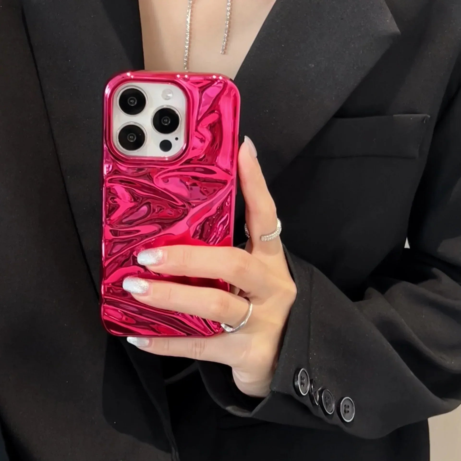 Three-dimensional Wrinkled iPhone Case - Viexta