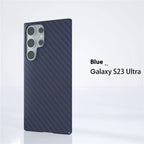 Carbon Fiber Hard Shell Samsung S Series Phone Case - Viexta