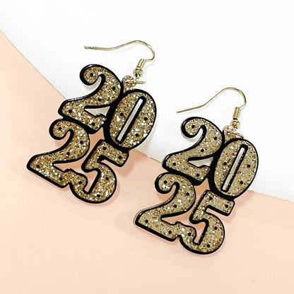 Acrylic Sequins Earrings