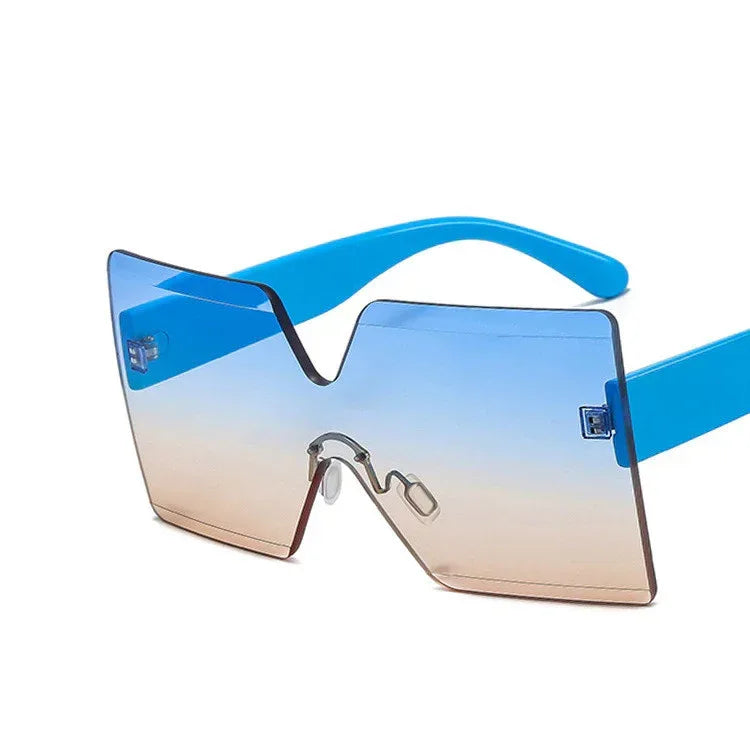 European And American Rimless Sunglasses - Viexta