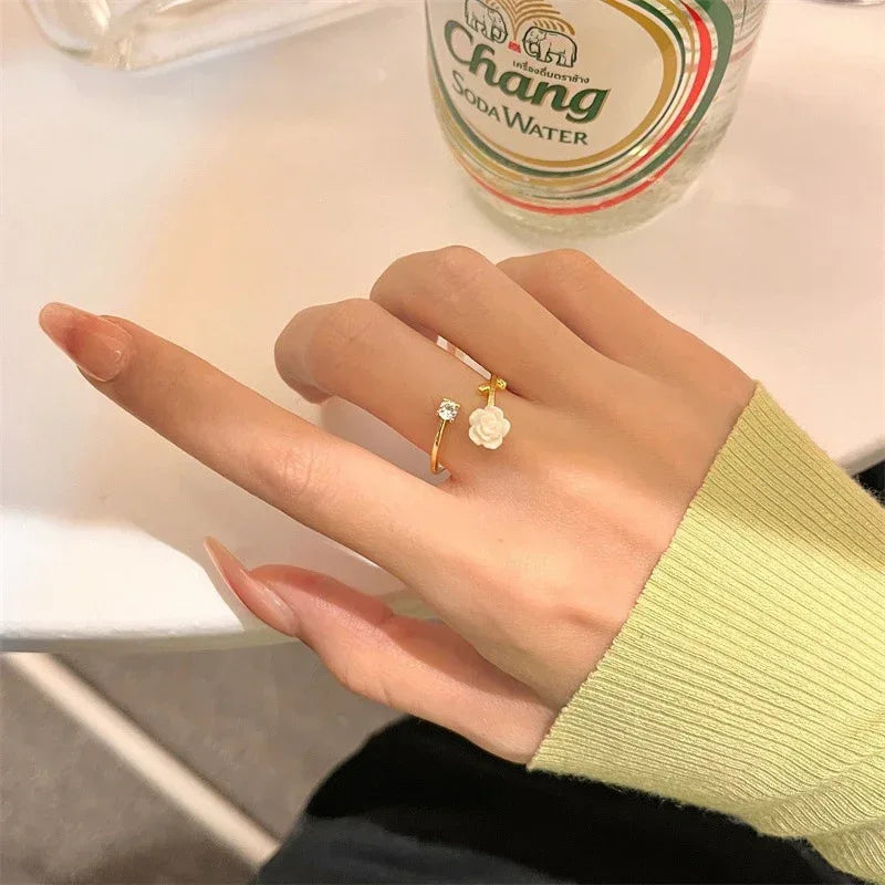Double Layer Zircon Ring - Viexta