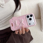 Korean-style Colorful Star Ribbon Bow iPhone Case - Viexta