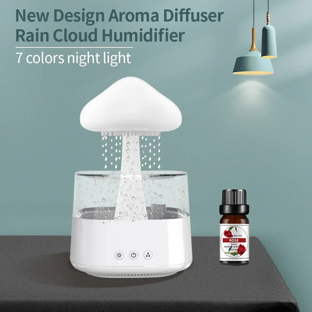 Mushroom Rain Humidifier - Viexta