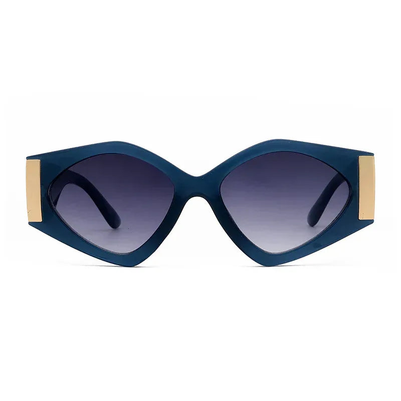 Small Frame Cat Eye Female Sunglasses - Viexta
