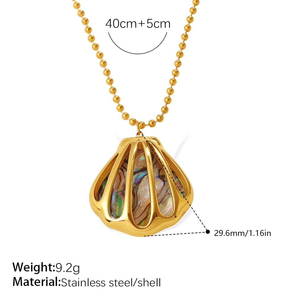 Ocean Series Beach Shell PendantJewelry
