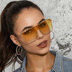 Large-frame Square Sunglasses - Viexta