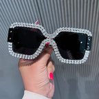 Versatile Diamond Inlaid Sunglasses - Viexta