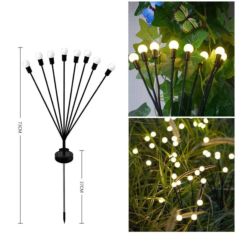LED Pneumatic Firefly Ground Plug-in Lamp - Viexta